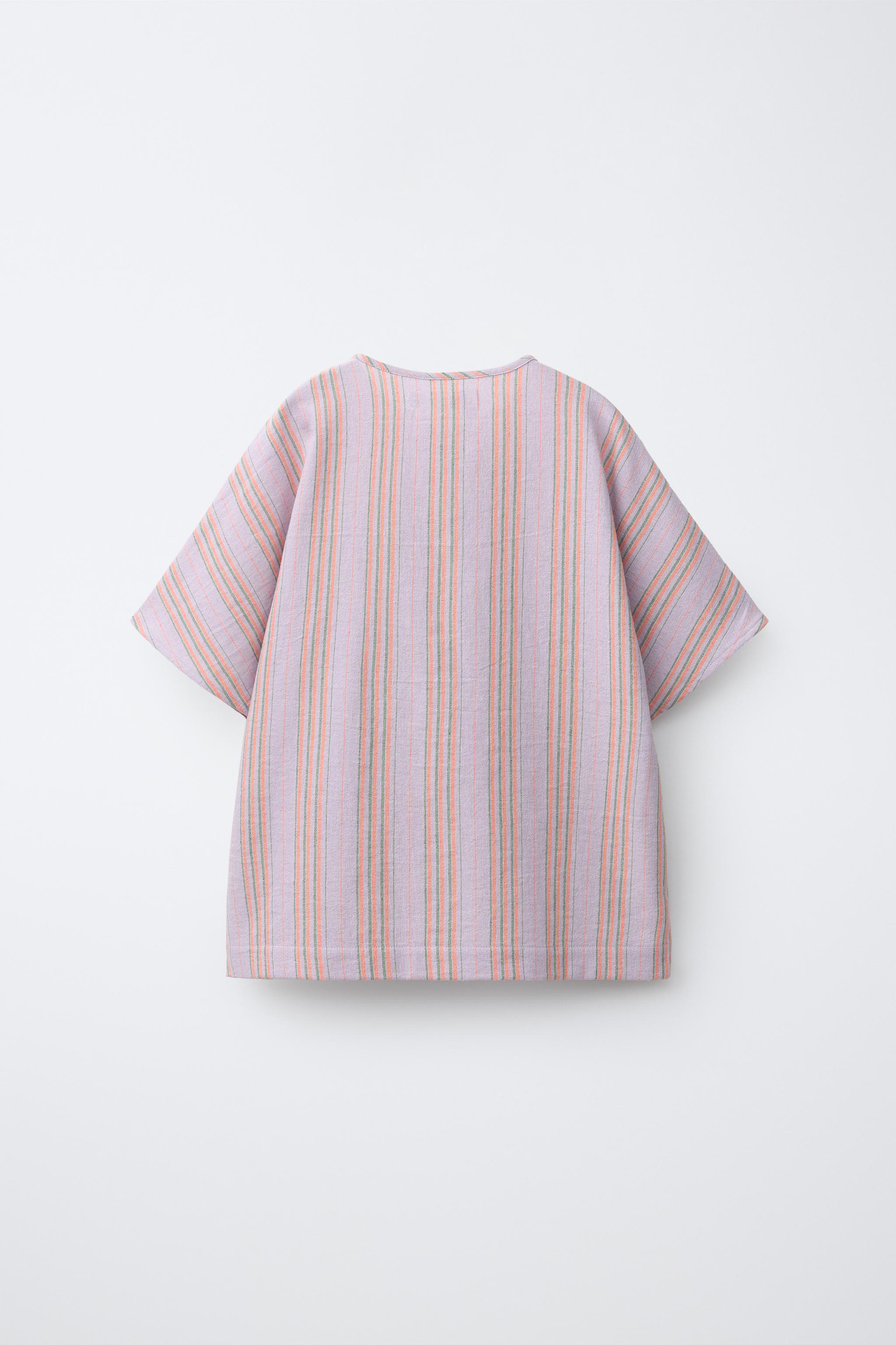 CHEMISE À RAYURES